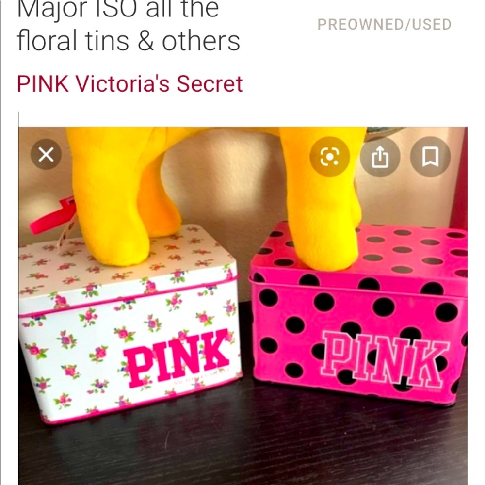ISO LIKE I MENTIONED ANYTHING THAT IS VS PINK 86 Accessories